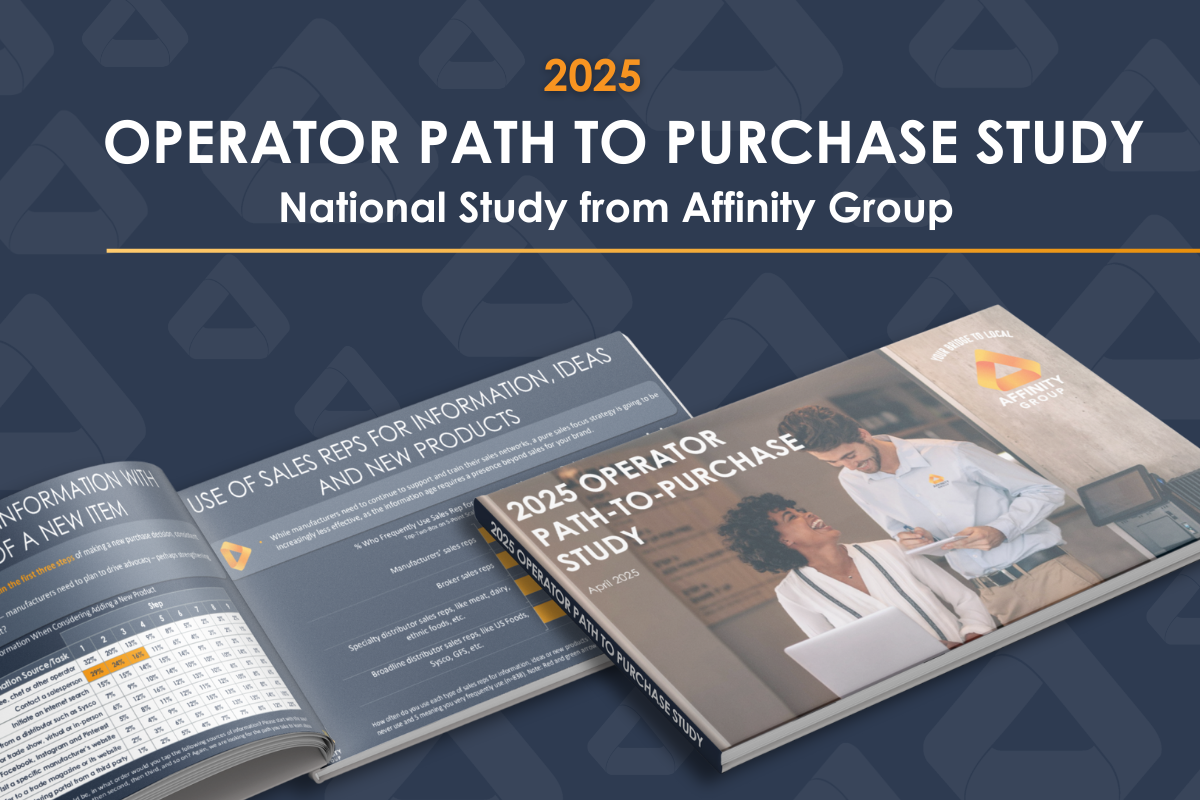 Affinity Group’s 2025 Operator Path-To-Purchase Study