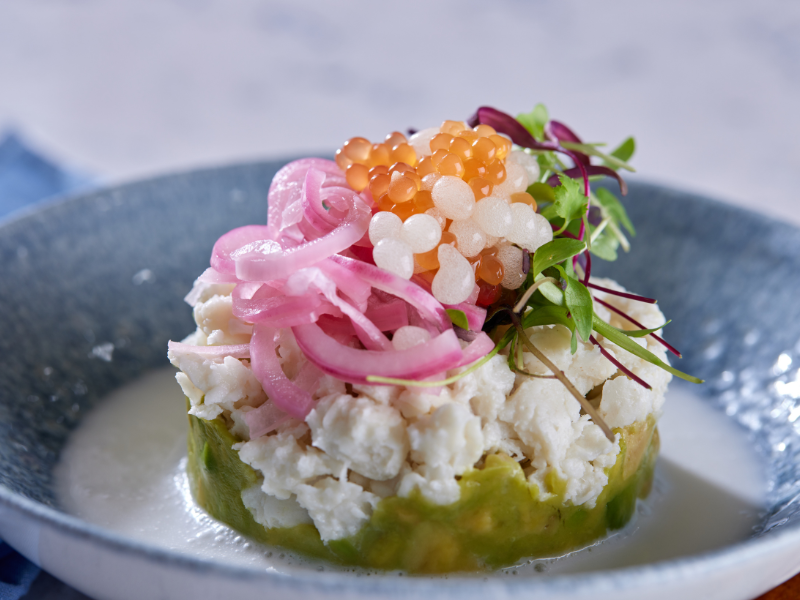 Tropical Crab Ceviche